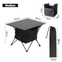 Ultra Light Folding Desk Camping Table Foldable Outdoor Dinner Desk Party Picnic - £112.07 GBP