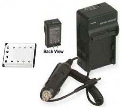 Battery + Charger For Casio EX-Z280 EX-Z33BK EX-Z33BE EX-ZS5EO EX-G1 EX-G1BK - $25.12