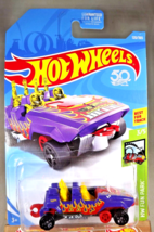 2018 Hot Wheels #120 HW Fun Park 3/5 LOOPSTER Purple Hands-UP Variant w/Black5Sp - $12.00