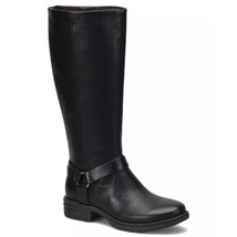 b.o.c. Women Knee High Harness Riding Boot Chesney Sz US 9.5M Black Faux Leather - £77.58 GBP