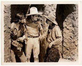 KING COWBOY (1928) Tom Mix &amp; Sally Blane Silent Film Western Vintage Original #6 - £27.97 GBP