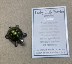 Ganz Lucky Turtle Charm with Token Card nwt - $5.31