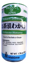 Mishima Ochazuke Wakame Seaweed &amp; Rice Cracker Furikake Mix 1.76 Ounce Jar - £12.73 GBP