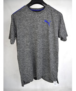 Puma Shirt Bonded Tech SS Tee Grey Dry Cell M Mens NWT - $40.62 CAD
