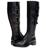NIB ECCO HOBART LEATHER 3 BUCKLE DETAIL RIDING BOOTS  Size 7-7.5 - $1,783.99 MXN