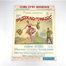 Vintage Sheet Music, Climb Ev&#39;ry Mountain, Rodgers and Hammerstein 1959 20th - £14.74 GBP