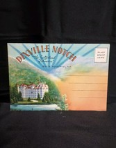 Old Souvenir Postcard Folder White Mts. N.H. Dixville Notch BALSAMS HOTEL  - £3.12 GBP