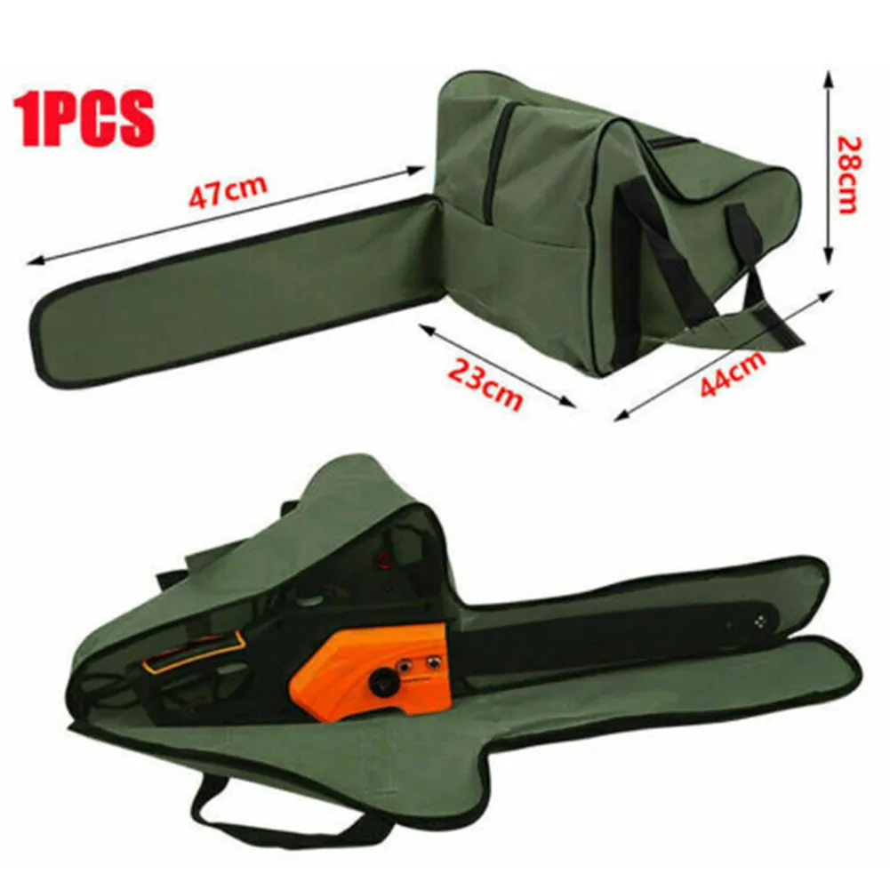 Green Chainsaw Bag Chainsaw Bag Portable Portable Chainsaw Bag Protective Holdal - £48.70 GBP