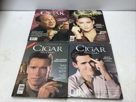 4 Cigar Aficionado Magazine 1996 Arnold Schwarzenegger Devito Demi Moore Dillon - £25.55 GBP