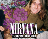 Nirvana Live Rose Club November 08, 1989 and Circus in Germany November ... - $36.00
