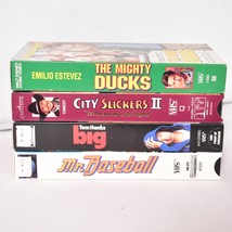 4 VHS Movies Mr Baseball, BIG, City Slickers 2,The Mighty Ducks - $10.23