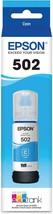 EPSON - T50222-S - 502 EcoTank Ink Ultra-high Capacity Bottle - Cyan - £23.94 GBP