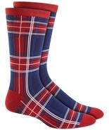 Club Room  Lot of 3 Holiday Plaid Crew Socks Red Multi-One Size - $22.02 CAD