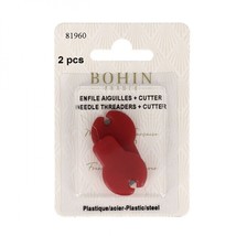 Bohin Needle Threader and Cutter 2 Count 81960 - £4.68 GBP