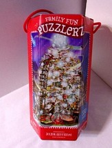Hallmark Family Puzzle Christmas Tree Puzzlerz Northpole 530 Pc 3 Size o... - £14.72 GBP