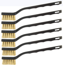 46605 Hyde Tool Brass Wire Brushes - Pack of 6 (Brass) - $21.11