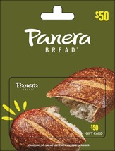 PANERA BREAD GIFT CARD 150 100 50 MOM DAD FRIENDS WORK MEAL FOOD DELIVER... - $82.12 CAD+