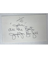 Jumping Jim Brunzell Signed Autographed 3x5 Index Card - Pro Wrestler - $285.10 MXN