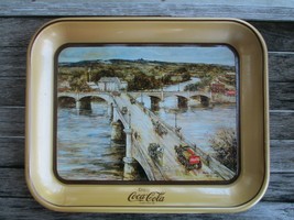 Coca-Cola Commemorative Tray 4th Y Bridge Limited Edition 1984 - $9.85