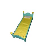 KidKraft Dollhouse Doll Manor Bed - Wooden Replacement Built In Mattress... - $30.87 CAD