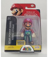 Jakks Pacific Star Power Mario 2.5 Inch Figure Rare - $1,425.51 MXN