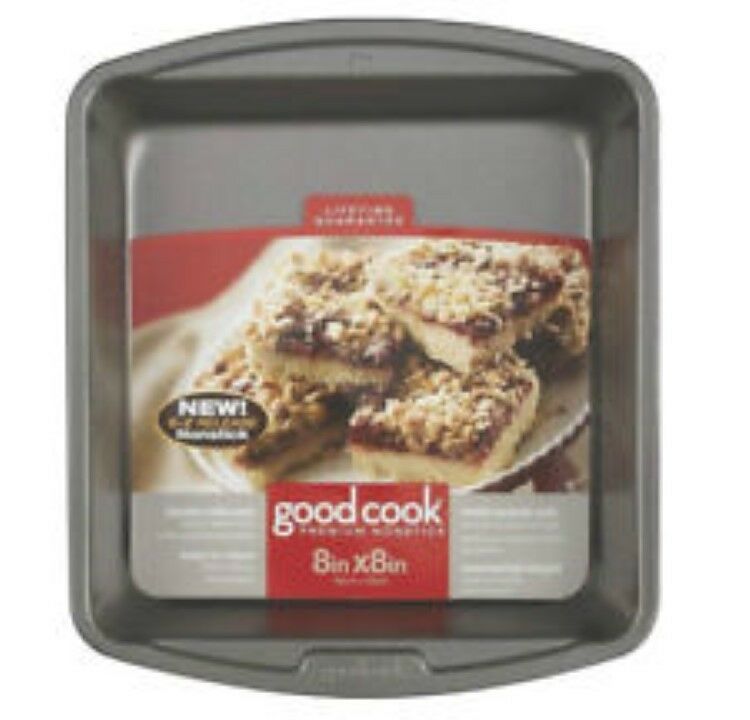 Good Cook  Non-Stick Cake Pan, 8 in L X 8 in W, Steel - $12.99