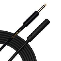 Castline Gold 1/4 TRS to 1/4 TRS Female Balanced Stereo Patch Cable Moga... - $14.80+
