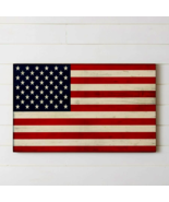 American Flag large Wood Wall Hanging - SALE - €61,40 EUR
