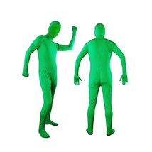 Limostudio Photography Green Chromakey Bodysuit Unisex Spandex Stretch Costume Z - £46.28 GBP