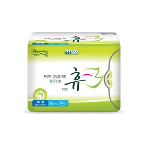 Humming Hughes Sanitary Napkin Pad Wing Large Type 20EA 28cm - $35.66
