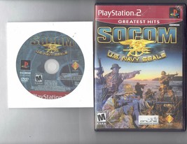 SOCOM US Navy Seals Greatest Hits PS2 Game PlayStation 2 Disc And Case n... - $14.50