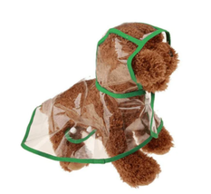 Transparent Waterproof Dog Raincoat - Stylish Protection For Your Pup - £9.53 GBP+