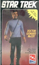Star Trek Classic TV Series Dr. McCoy Figure Vinyl Model Kit, ERTL 1994 SEALED - £11.37 GBP