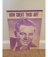 How Great Thou Art by Stuart K Hine Sheet Music Piano RCA Victor Records - $14.99