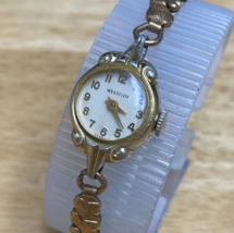 Vintage Westclox Lady 10k GF Band Germany Cocktail Hand-Wind Mechanical Watch - £25.81 GBP