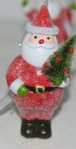 Ganz midwest Gift MX176977 Hanging Stand Santa Ornaments Set of 3 image 4