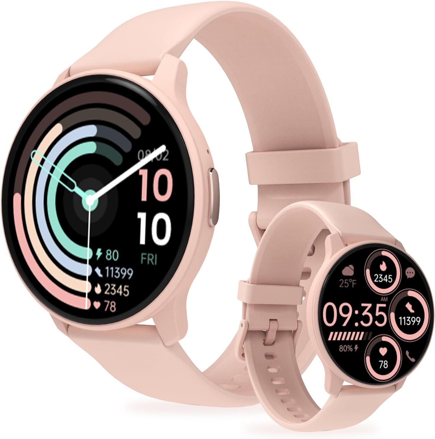 Primary image for Smart Watch for Men Women Compatible with iPhone Samsung Android Phone 1.28" 4W