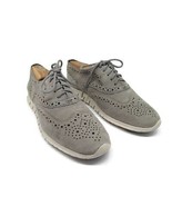 Cole Haan Grand Os Zerogrand Gray Perforated Oxfords Womens Size US 7 B - $25.00