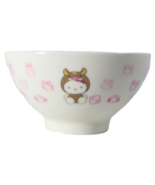 Hello Kitty Porcelain Rice Bowl Boar Design - $24.74
