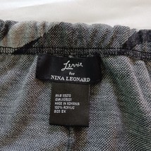 Lennie For Nina Leonard Womens Gray Acrylic Skirt Size 2X Measured Waist 36 image 3