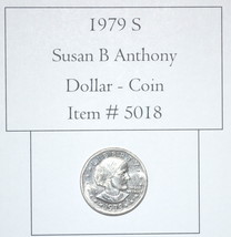 1979 S, Susan B Anthony Dollar Coin, # 5018, dollar coins, vintage coins... - $15.60