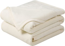 Winter Warm Fuzzy Microplush Lightweight Thermal Fleece Blankets For Couch Bed - £35.96 GBP