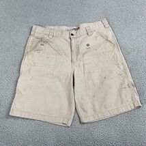 Carhartt Relaxed Fit Rugged Flex Size 36 Chino Cargo Shorts For Men Tan ... - $26.35 CAD