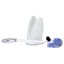 Quickie Toilet Bowl Brush and Storage Caddy with Microban for Bathroom, ... - €25,98 EUR