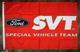 Ford Mustang SVT Red Flag 3X5 Ft Polyester Banner USA - £12.64 GBP