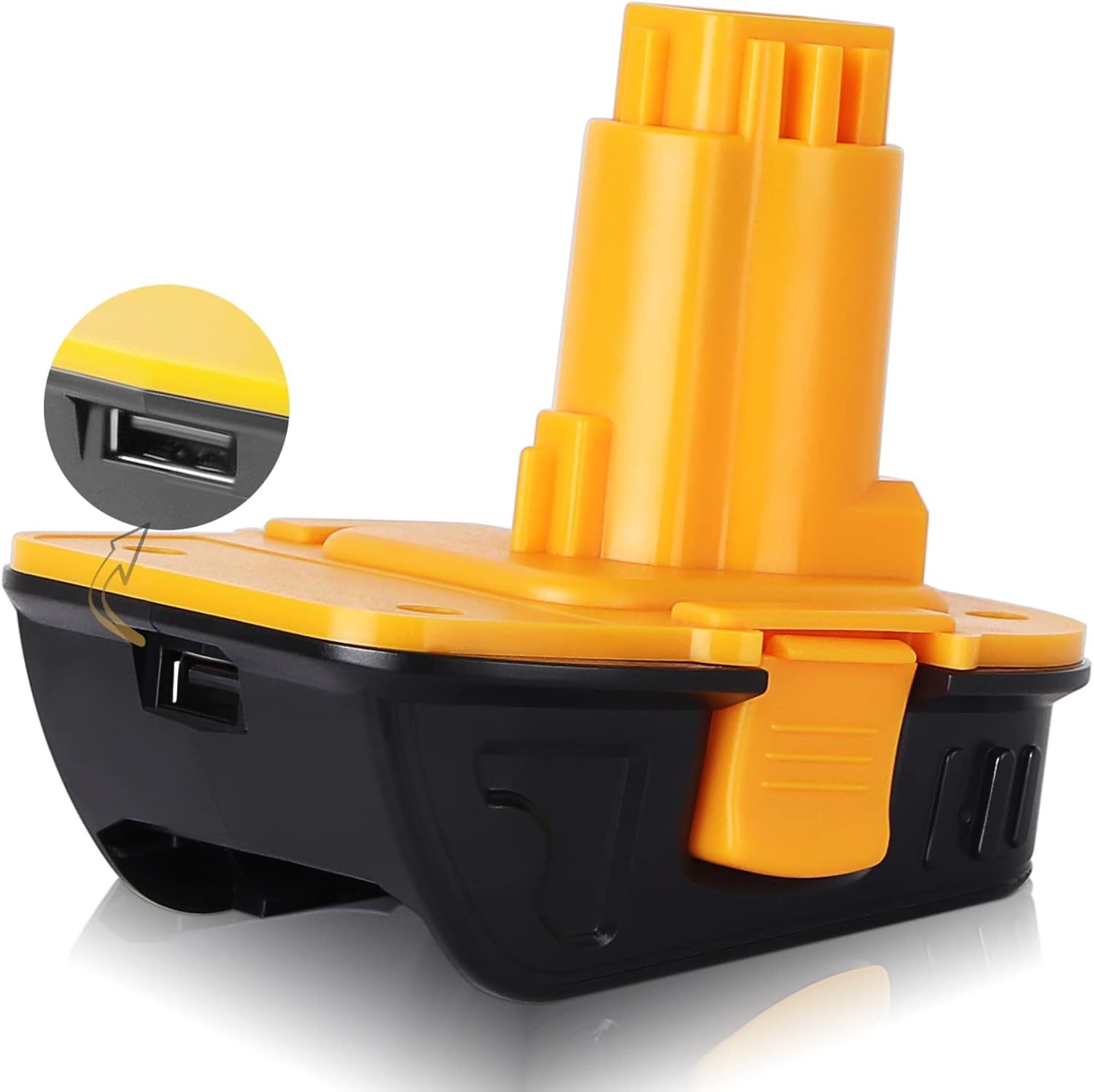 Tenhutt 【With Usb】 Replace For Dewalt 18V To 20V Battery Adapter Converter - $13.84