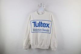 Vtg 90s Tultex Mens Large Thrashed Spell Out Big Logo Crewneck Sweatshirt USA - £39.52 GBP