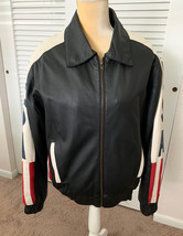 Vintage Unisex USA Bikers Dream Apparel Leather Jacket Size XS Thinsulate Lining - £77.70 GBP