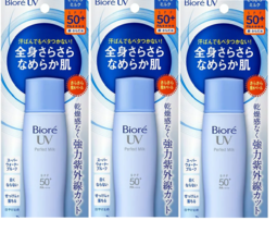 Biore UV Perfect Milk Sunscreen SPF50 + PA Face &amp; Body 40ml 3pcs Set-
sh... - £33.19 GBP