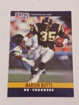 Marion Butts San Diego Chargers 1990 Pro Set Card #276 - £0.76 GBP